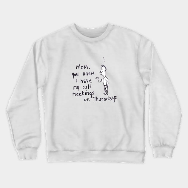 After-school Activities Crewneck Sweatshirt by ubercuties